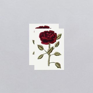 Tattly Temporary Tattoos - Stitched Rose