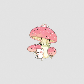 Tattly Temporary Tattoos - Shroom Kittens