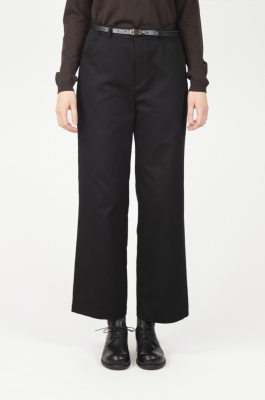 Bric-A-Brac - Basic Cotton Trousers Black