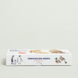 Tierfamilien-Memo: Finde das Trio