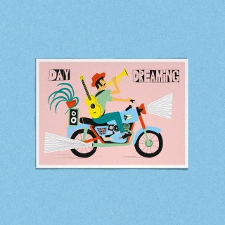 Dans Les Dents - Postcard Daydreaming