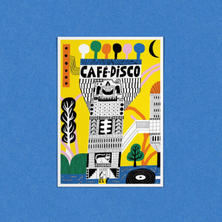 Dans Les Dents - Postcard Café Disco
