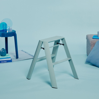 Hasegawa - Lucano 2 Step Ladder in Dusty Mint 