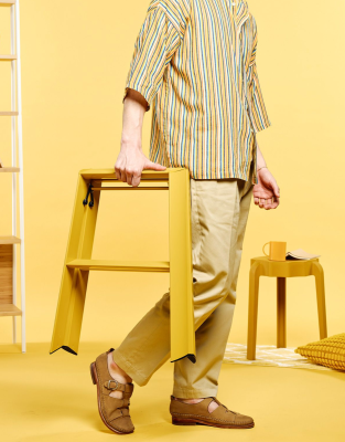 Hasegawa - Lucano 2 Step Ladder in Mustard Yellow