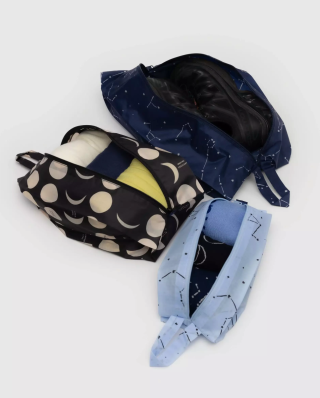 Baggu 3D Zip Set - Night Sky 