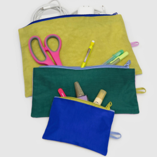 Baggu Flat Pouch Set - Plein Air