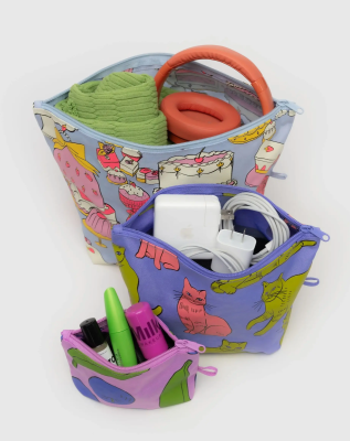 Baggu Go Pouch Set - Still Life