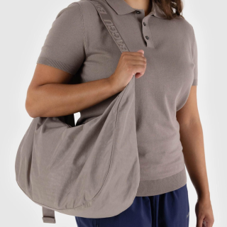 Baggu Large Nylon Crescent Bag - Dove