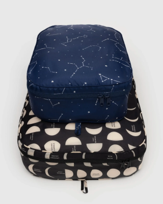 Baggu Large Packing Cube Set - Night Sky