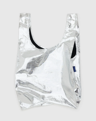 Baggu Standard Baggu - Silver Metallic