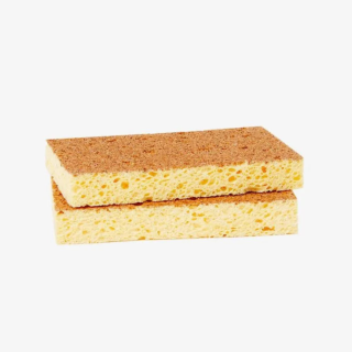 Andrée Jardin Tradition Biodegradeable Pebble Dishwashing Sponges Set of 2