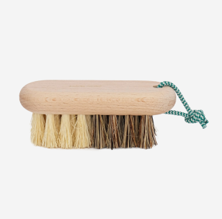 Andrér Jardin Hard and Soft Bristle Vegetable Brush Beech Wood