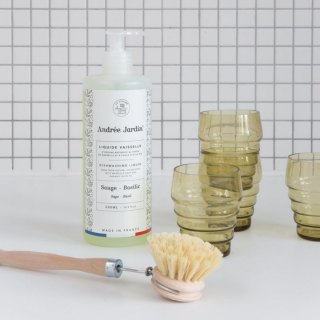 Andrée Jardin Dishwashing Soap Organic Olive Oil Sage - Basil