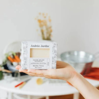Andrée Jardin Solid Dishwashing Soap - Mint & Lemon