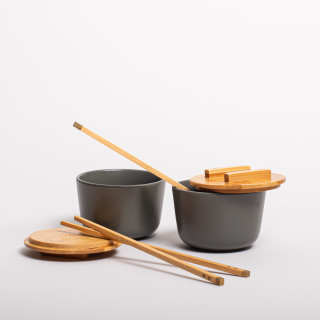 JIA - Bowl & Chopsticks Set - Kkini