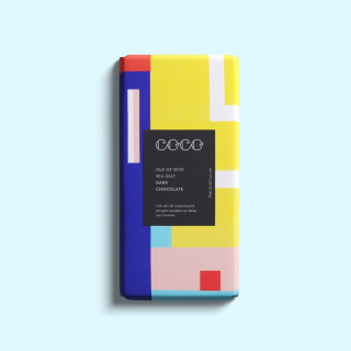 COCO Isle Of Skye Sea Salt Dark Chocolate 