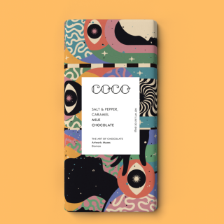 COCO Salt & Pepper Caramel Milk Chocolate