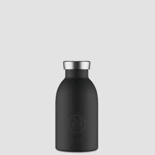 24Bottles Clima Bottle - Tuxedo Black 330ml