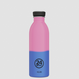 24Bottles - Urban Bottle REactive II Pink/Blue 500 ml 