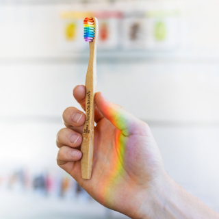 The Humble Co. Eco-Friendly Bamboo Toothbrush "Proud Edition" Soft Bristles