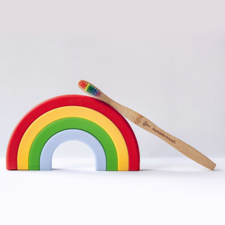 The Humble Co. Eco-Friendly Bamboo Toothbrush "Proud Edition" Soft Bristles