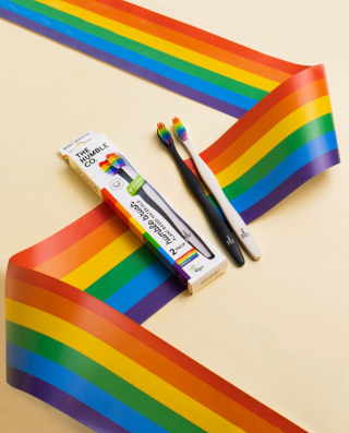 The Humble Co. Plant Based Toothbrush 2 Pack - Sensitive Proud Edition