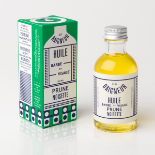 Le Baigneur Beard and Face Oil Plum Hazelnut 50ml