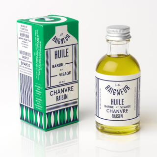 La Baigneur Beard and Face Oil Hemp Grapeseed 50ml