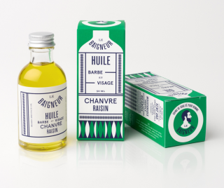 La Baigneur Beard and Face Oil Hemp Grapeseed 50ml