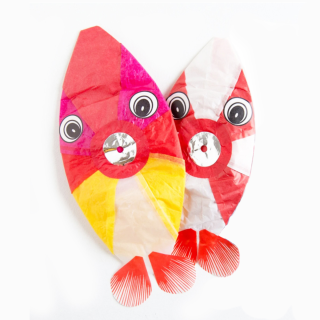 Japanproxy - Paper Balloon Goldfish Set of 2