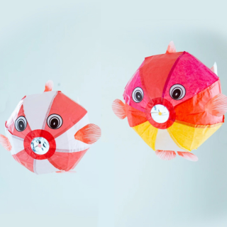 Japanproxy - Paper Balloon Goldfish Set of 2