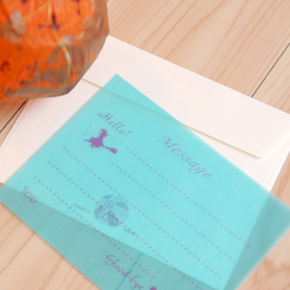 Japanproxy - Paper Balloon Globe Letter Set Orange