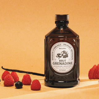 Bacanha Sirop de Saveur Grenadine Brut - Biologique / Grenadine Syrup