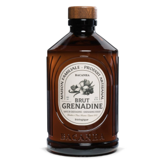 Bacanha Sirop de Saveur Grenadine Brut - Biologique / Grenadine Syrup