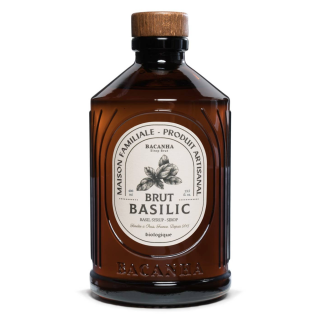 Bacanha Sirop de Basilic Brut - Biologique / Basil Syrup