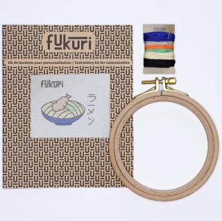 Fukuri - Embroidery Kit -  Nippon Ramen