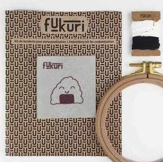 Fukuri - Embroidery Kit - Onigiri