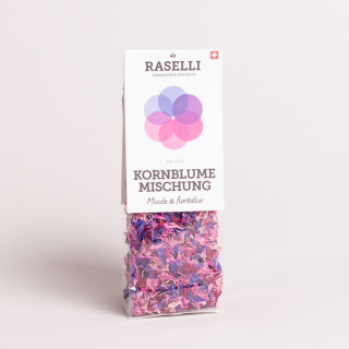 Raselli Kornblume Mischung Essbare Blüten / Cornflower Mix Edible Blossoms