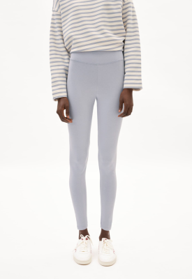 Armed Angels FARIBAA Leggings Made of Organic Cotton Mix - Misty Morning 