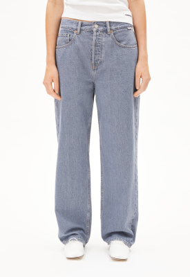 Armed Angels  HAAYI Baggy Jeans Organic Cotton Mix - Fog 