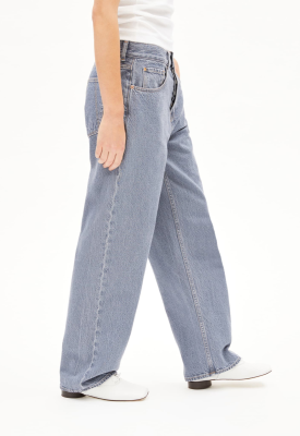 Armed Angels  HAAYI Baggy Jeans Organic Cotton Mix - Fog 