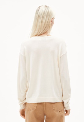 Armed Angels LARUNAA Sweater made of Organic Cotton Mix - Oatmilk