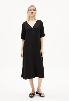 Armed Angels VAALI Woven Dress made of TENCEL™ Lyocell - Black