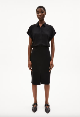 Armed Angels LARISAANA Blouse Relaxed Fit LENZING™ ECOVERO™ Viscose - Black