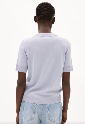 Armed Angels SILJAAS Knit Shirt Organic Cotton Mix - Misty Morning