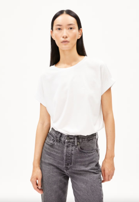 Armed Angels IDAARA Circular T-Shirt TENCEL™ Lyocell Mix - Used White