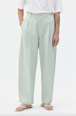 MASKA Eos Trousers Recycled Cotton - Mint