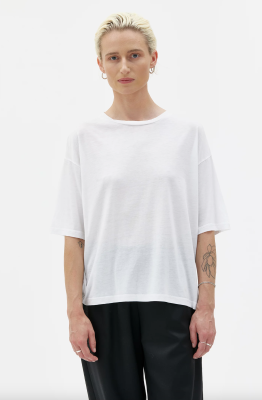 MASKA Viva T-Shirt Tencel Organic Cotton Jersey - White