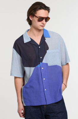 Mapoesie - Homy Galet Blush Blue Shirt Unisex