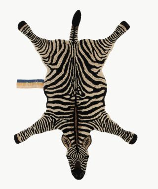 Doing Goods - Stripey Zebra Rug Large